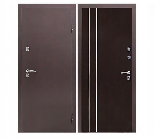 ВХОДНАЯ МЕТАЛЛИЧЕСКАЯ ДВЕРЬ “ЭКОНОМ” № 8