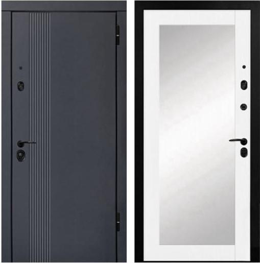 Входная дверь "GARDA" с зеркалом №2