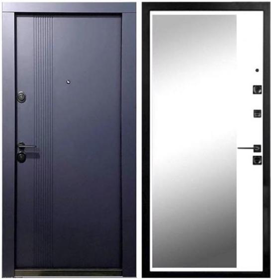 Дверь внутреннего открывания с зеркалом "KONDOR”