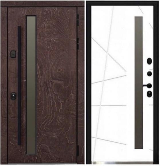 ВХОДНАЯ ДВЕРЬ С КОРАБЕЛЬНОЙ ФАНЕРОЙ “FOSTER”