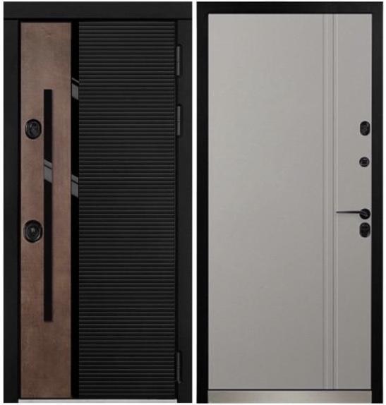 ВХОДНАЯ ДВЕРЬ С КОРАБЕЛЬНОЙ ФАНЕРОЙ “FUSION”