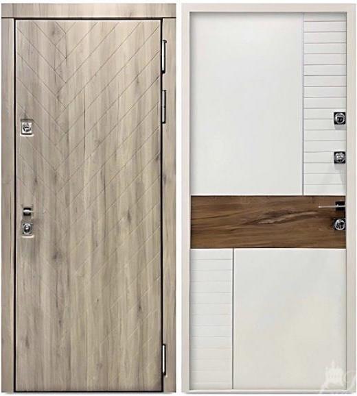 Входная металлическая дверь "MILKI"