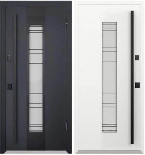 ВХОДНАЯ ОЦИНКОВАННАЯ МЕТАЛЛИЧЕСКАЯ ДВЕРЬ "NIKOL"2