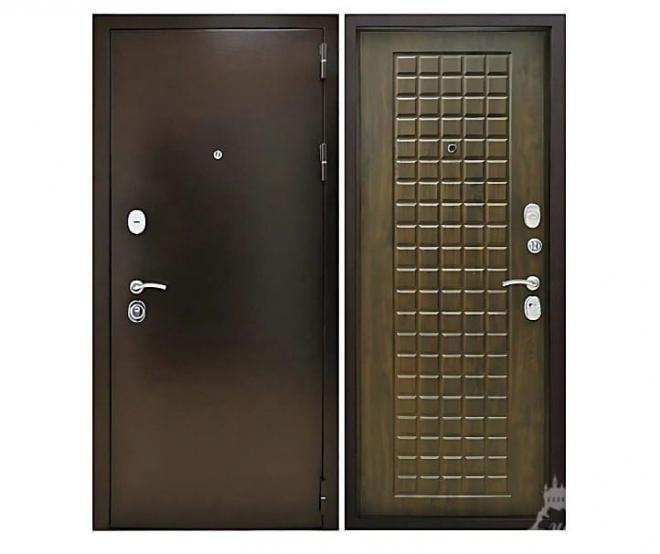 Входная металлическая дверь "ЭКОНОМ" № 3